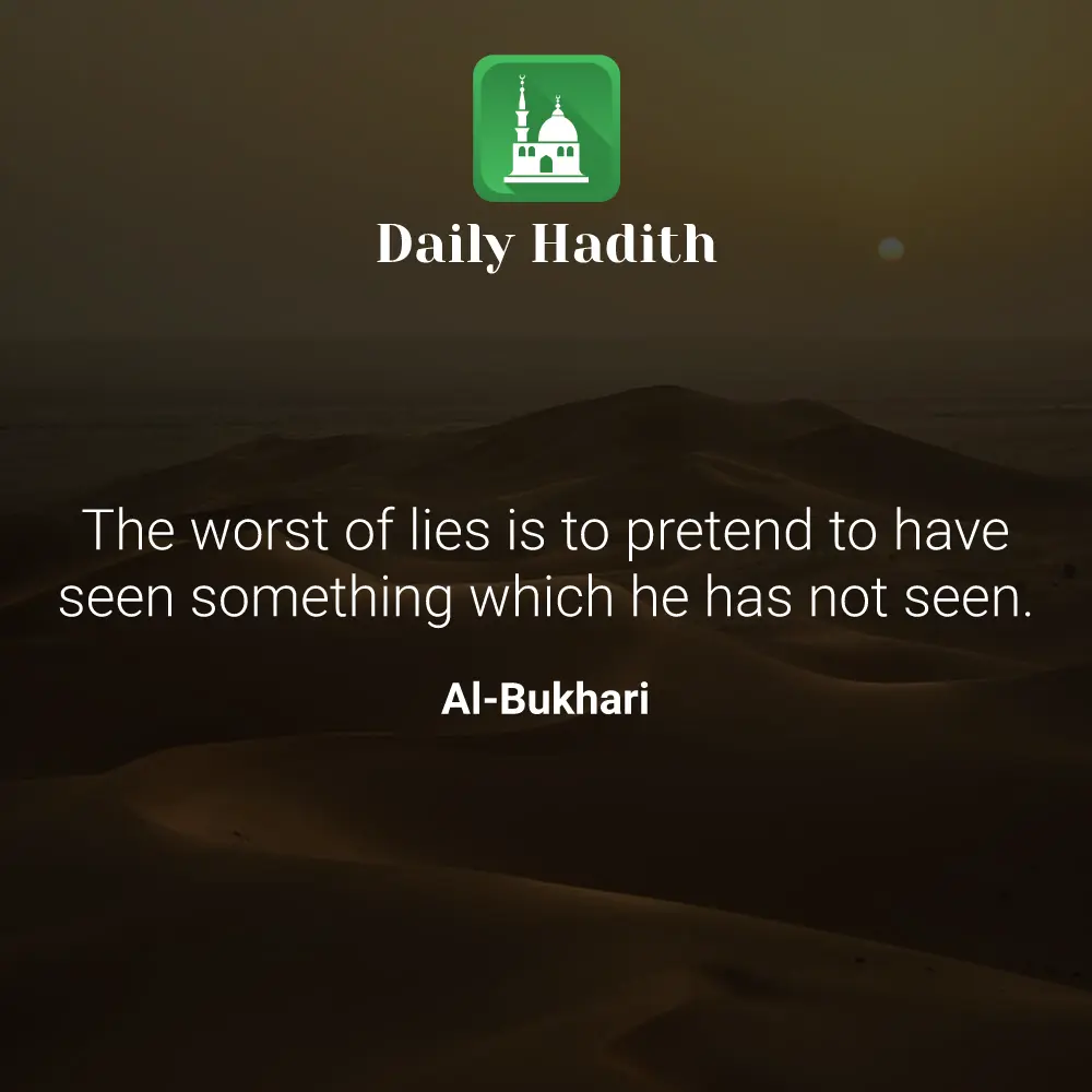 Daily Hadith