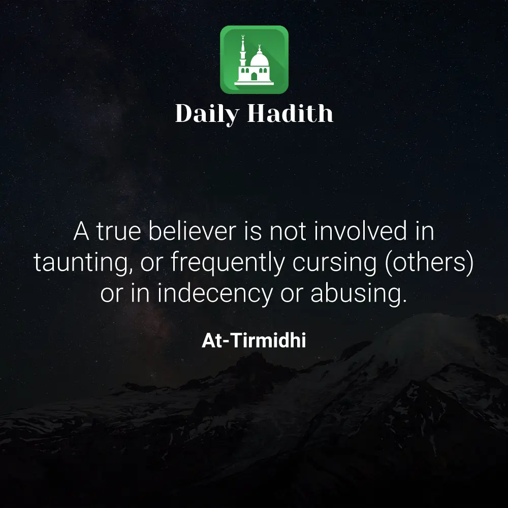 Daily Hadith