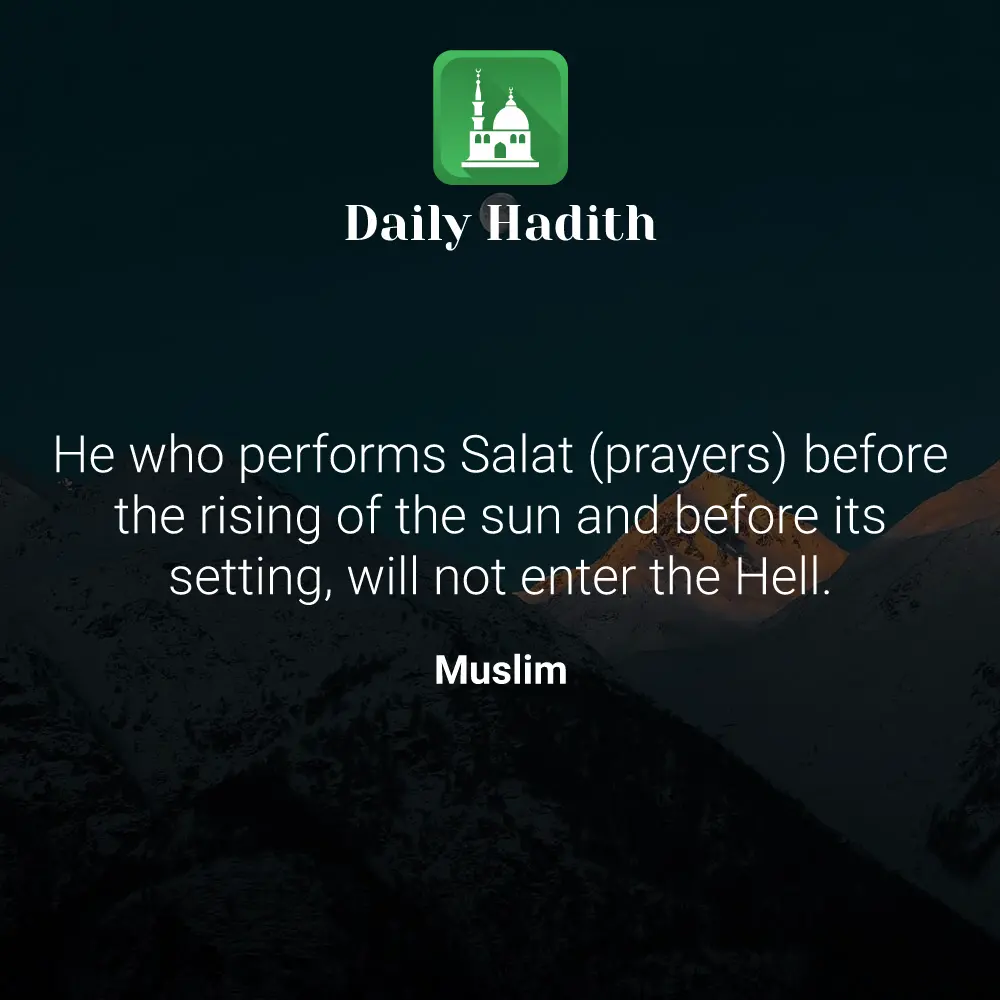 Daily Hadith