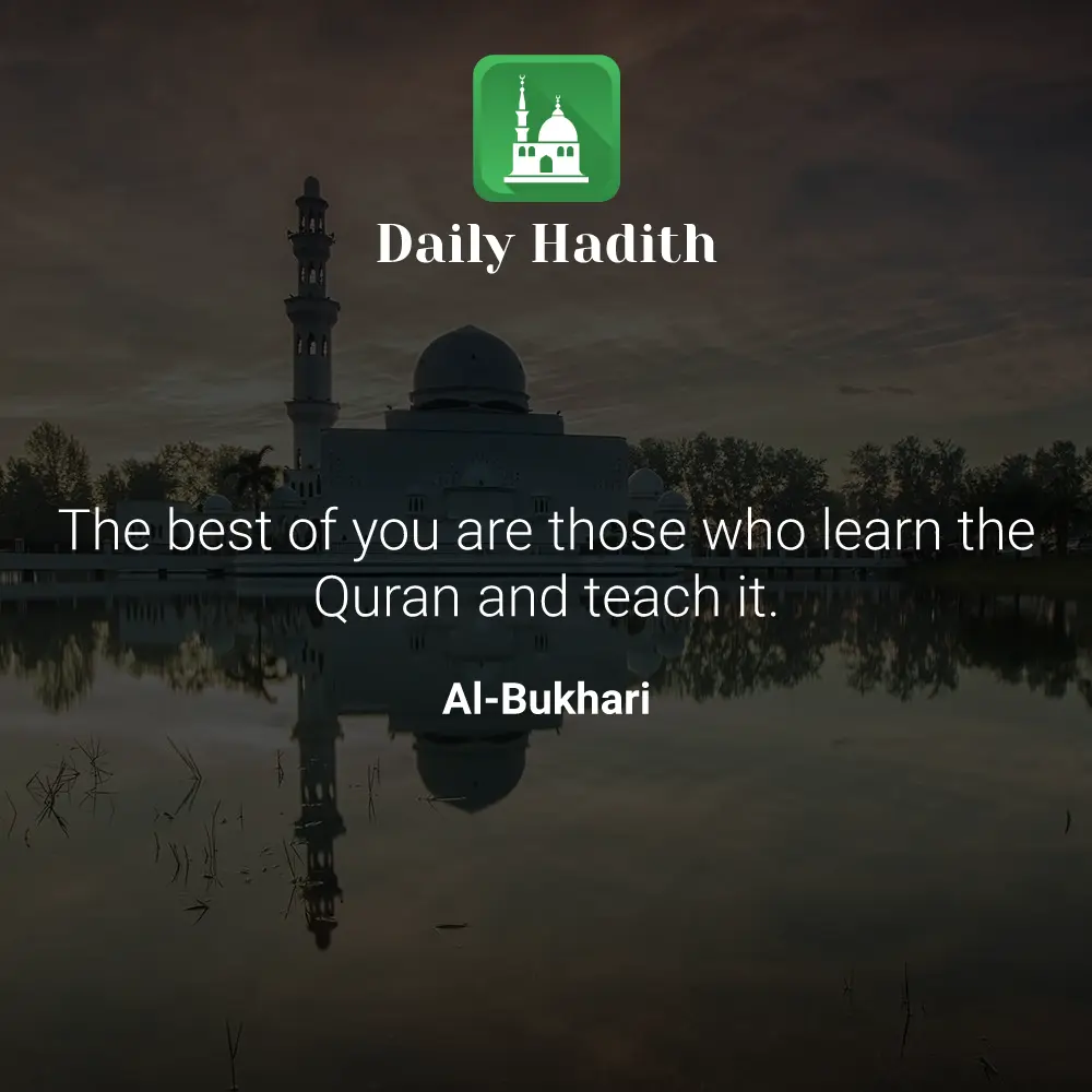 Daily Hadith