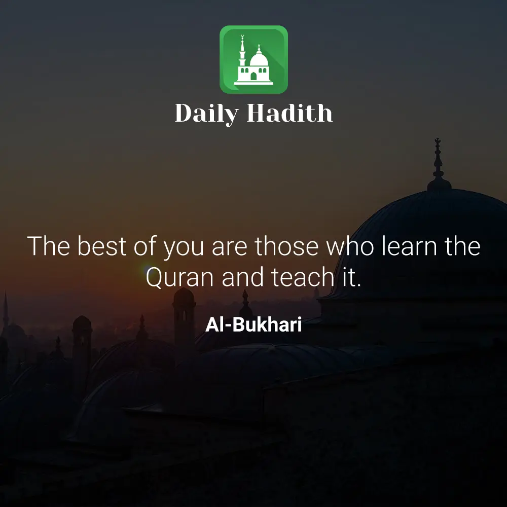 Daily Hadith