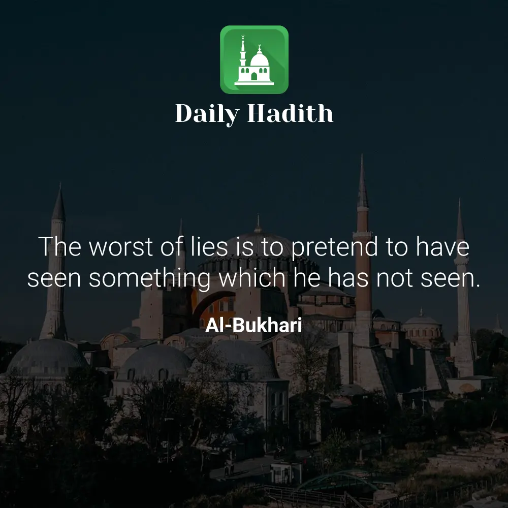 Daily Hadith