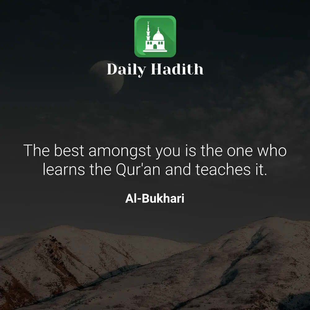 Daily Hadith