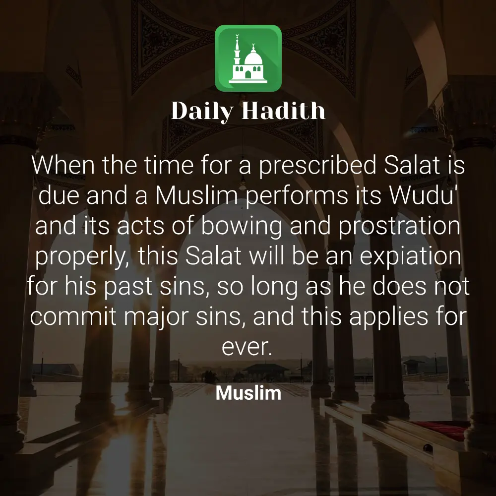 Daily Hadith