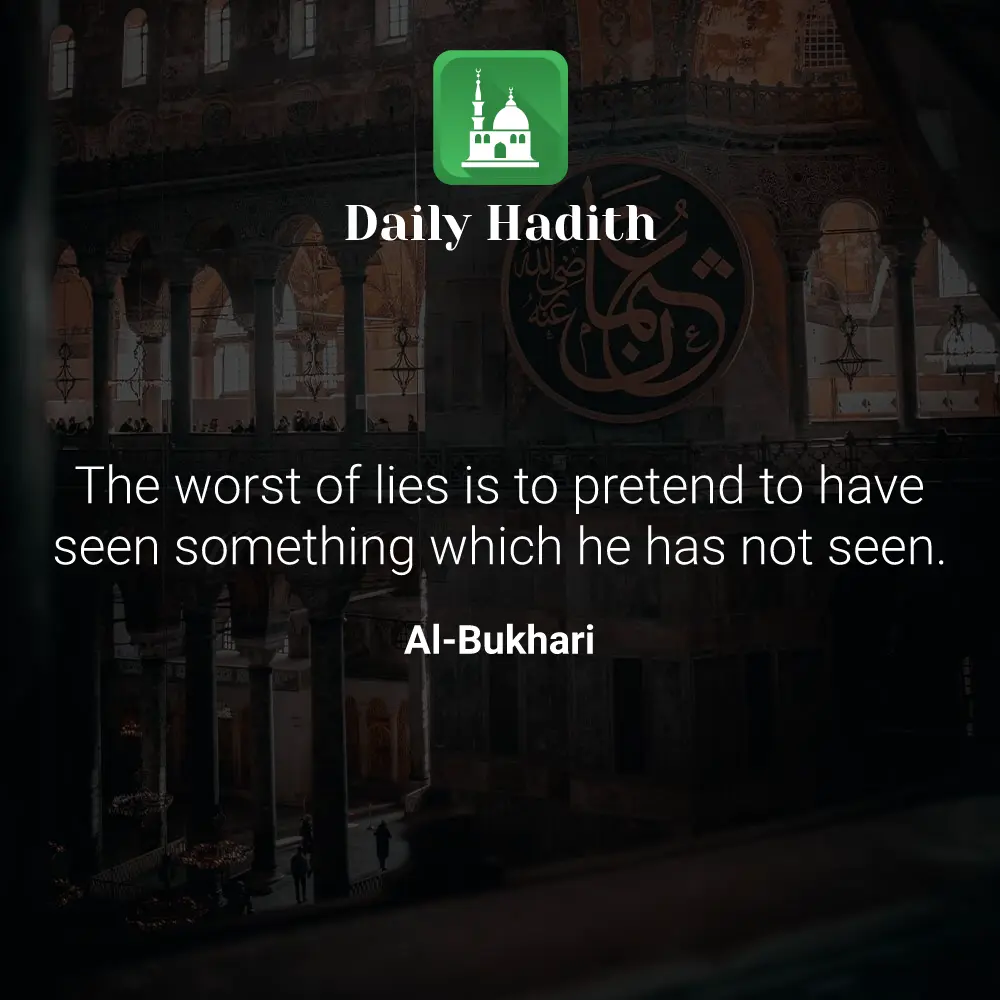 Daily Hadith