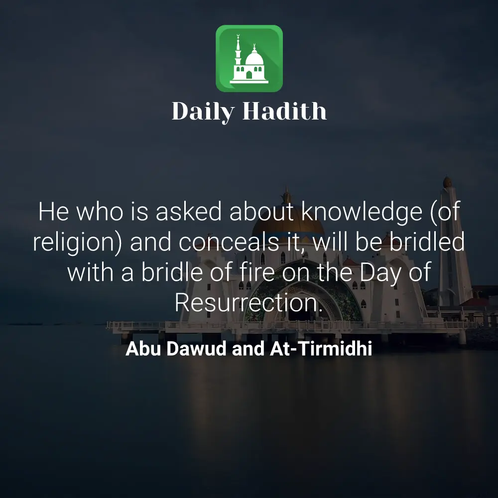 Daily Hadith