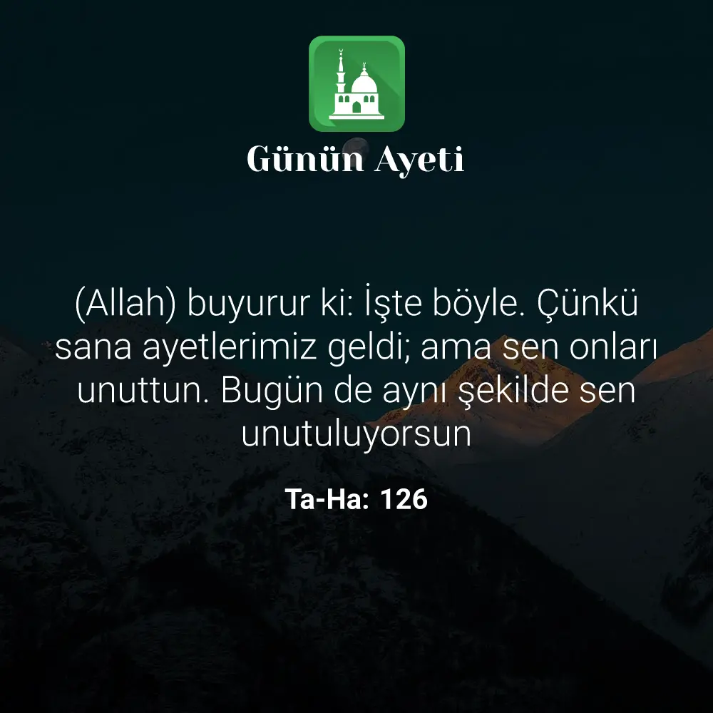 Günün Ayeti