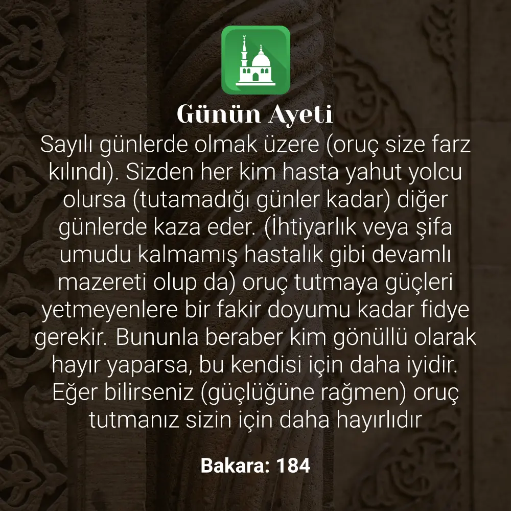 Günün Ayeti