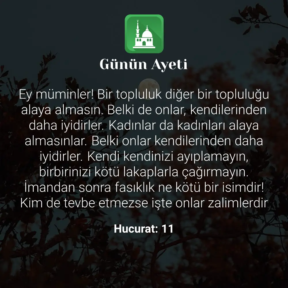 Günün Ayeti