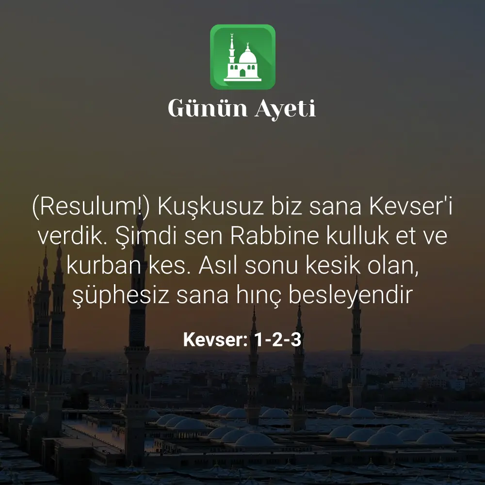 Günün Ayeti