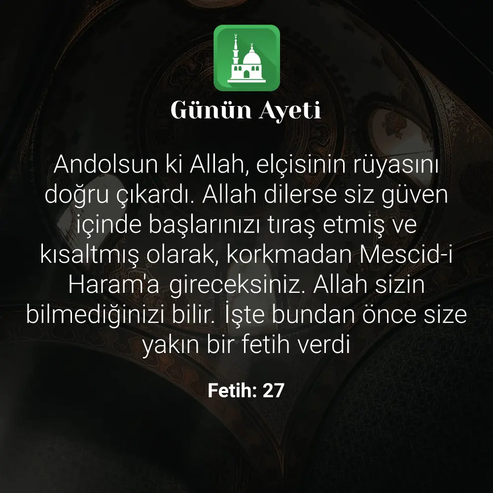 Günün Ayeti