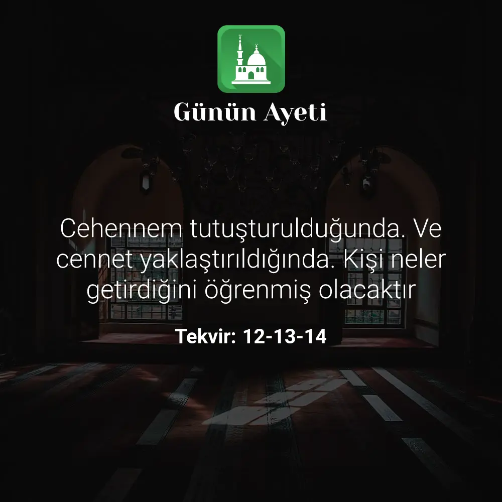 Günün Ayeti