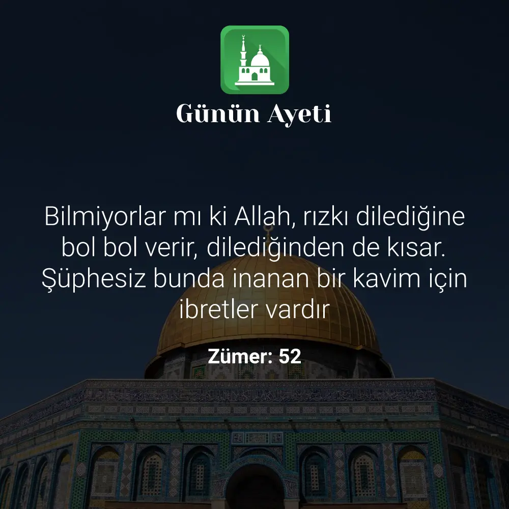 Günün Ayeti