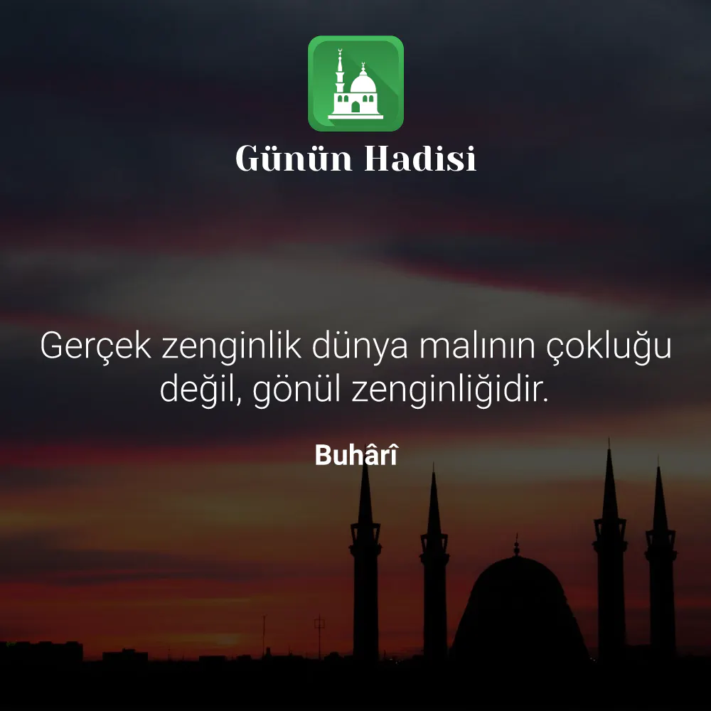 Günün Hadisi