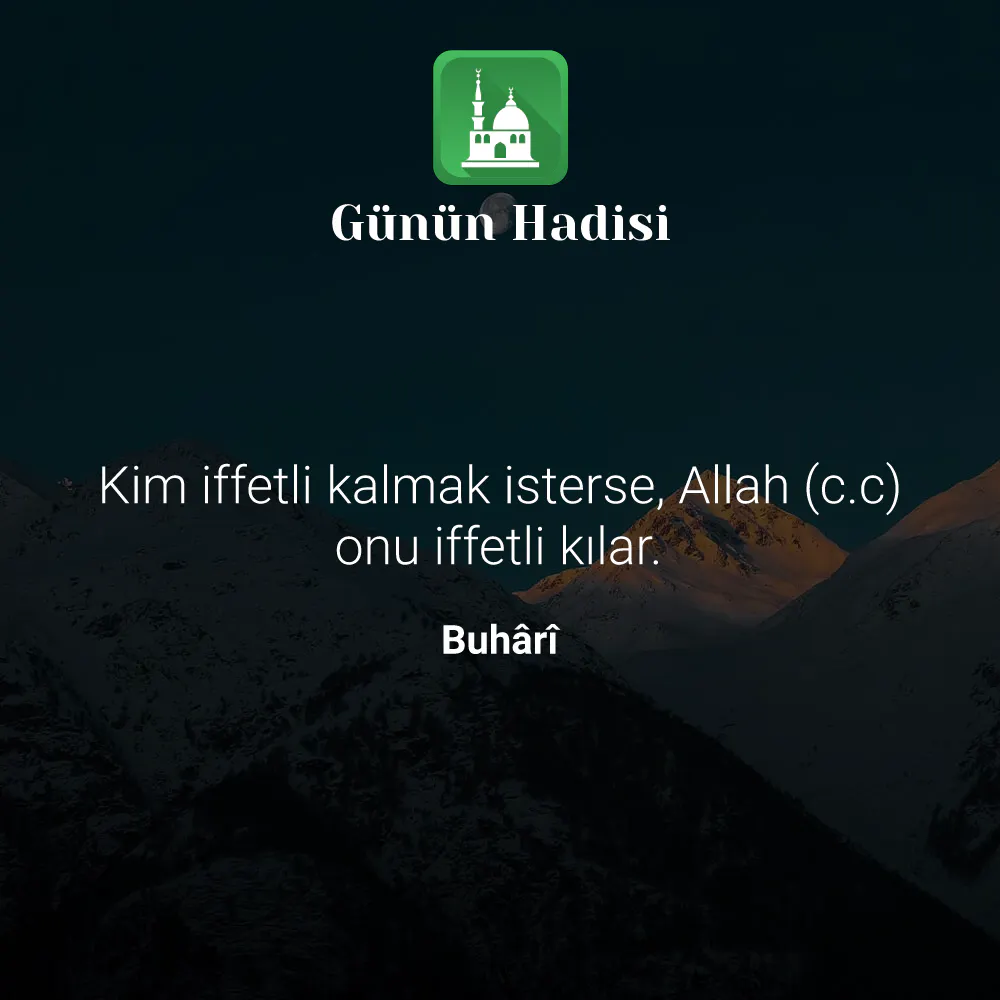 Günün Hadisi