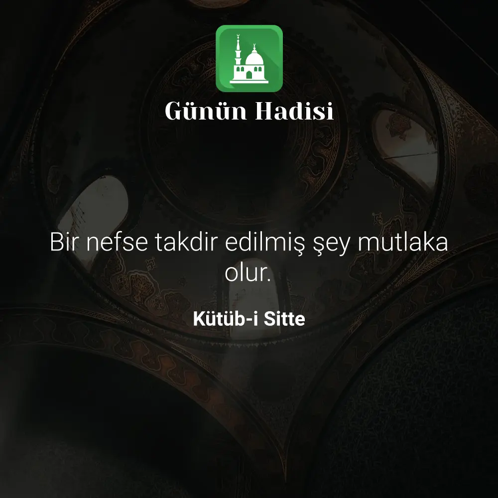 Günün Hadisi