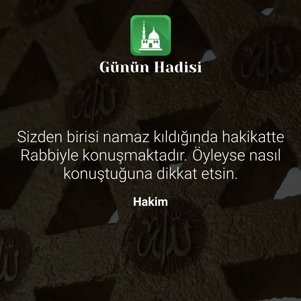 Günün Hadisi