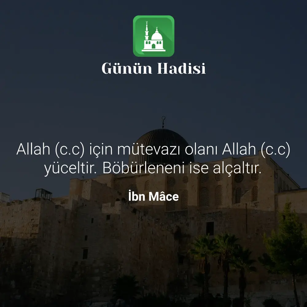 Günün Hadisi