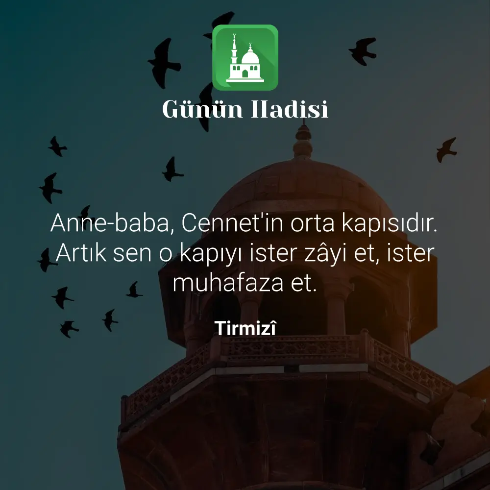 Günün Hadisi