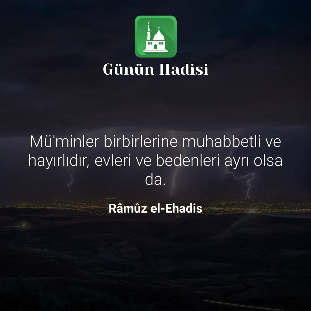 Günün Hadisi