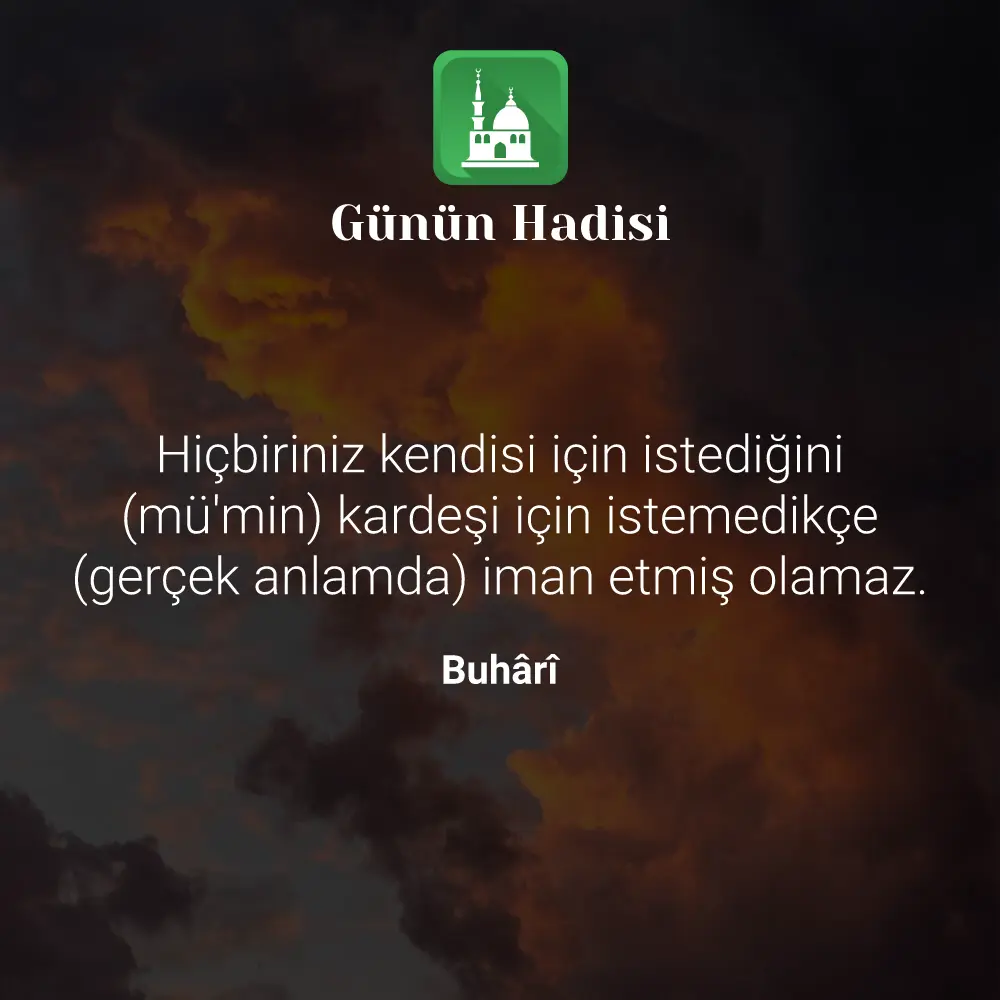 Günün Hadisi