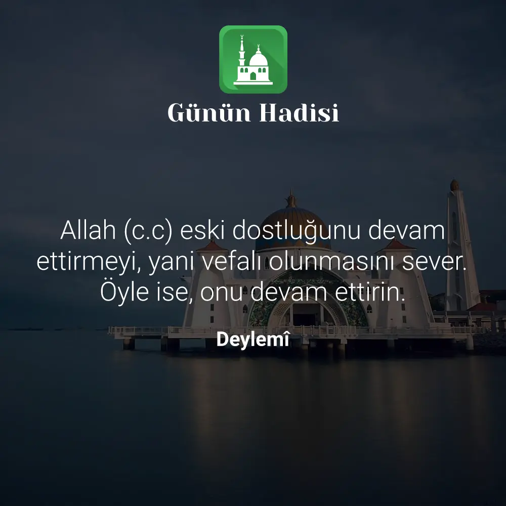 Günün Hadisi