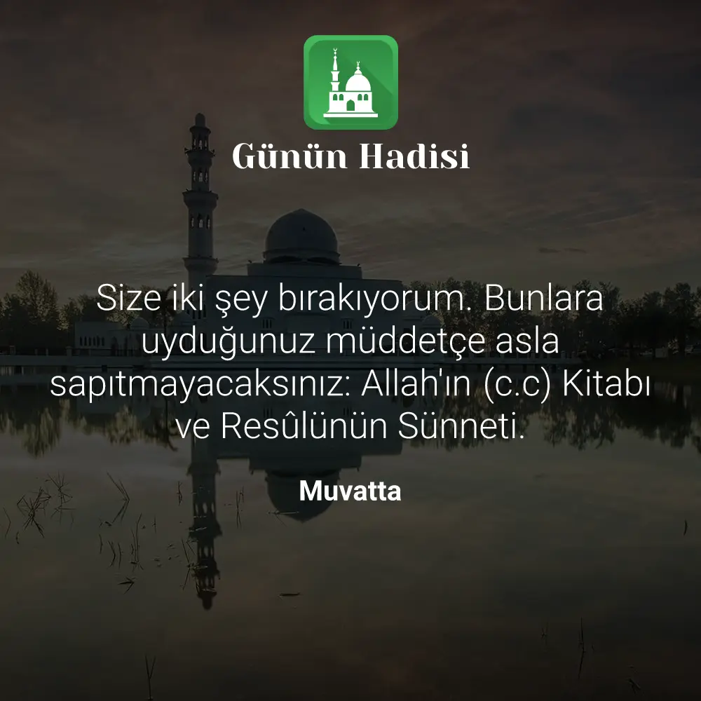 Günün Hadisi