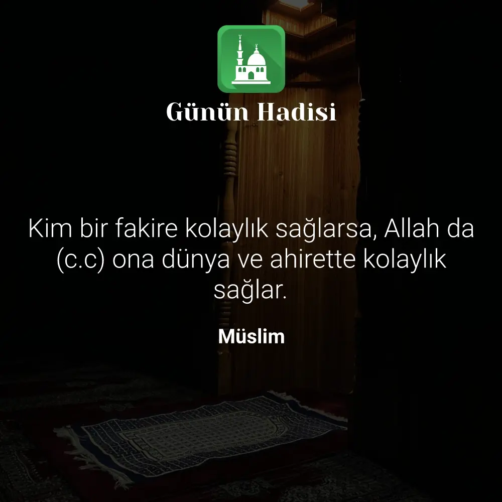 Günün Hadisi