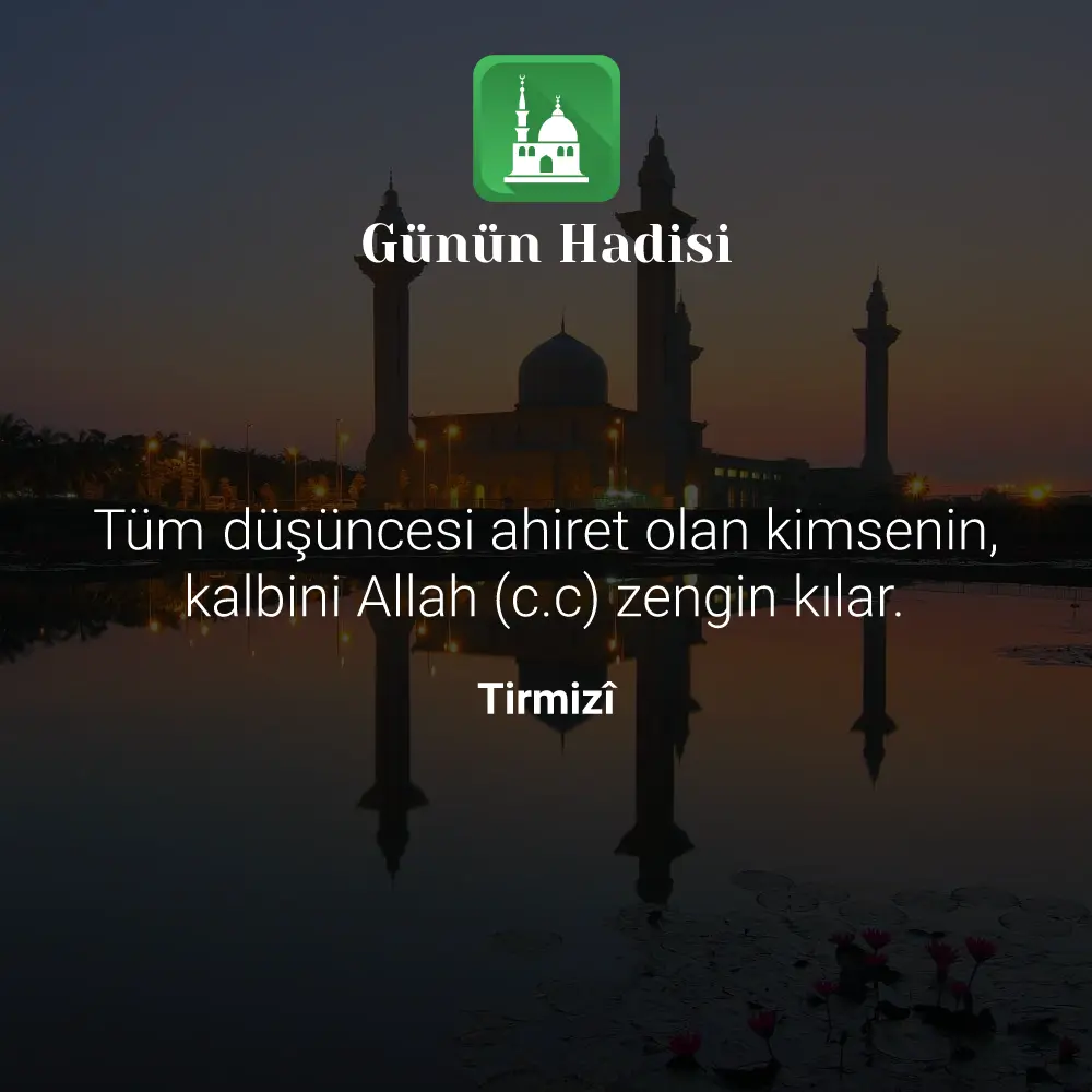 Günün Hadisi