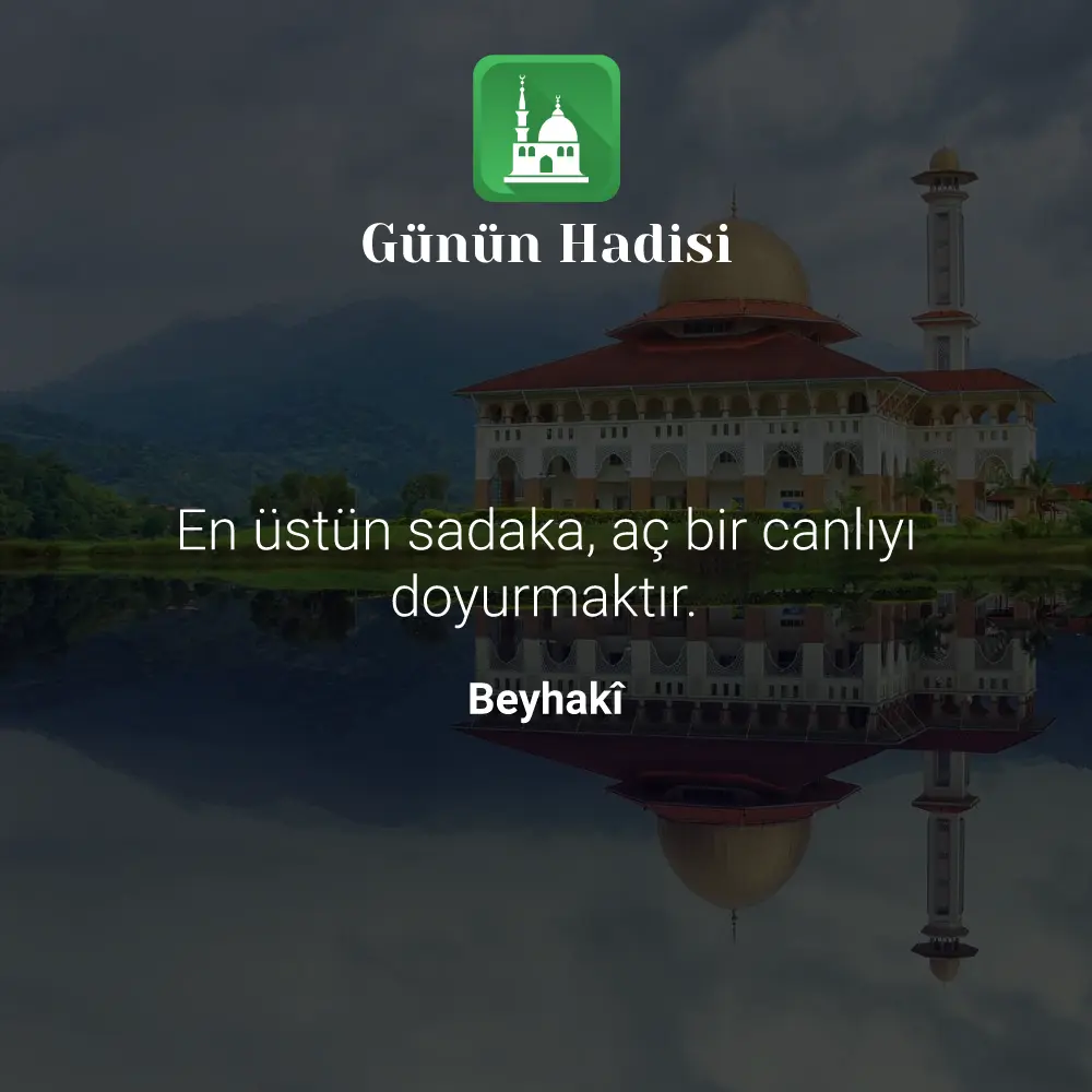 Günün Hadisi