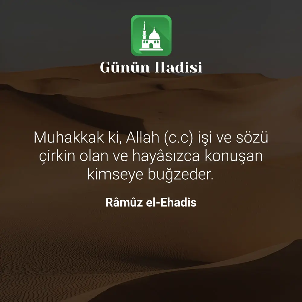 Günün Hadisi