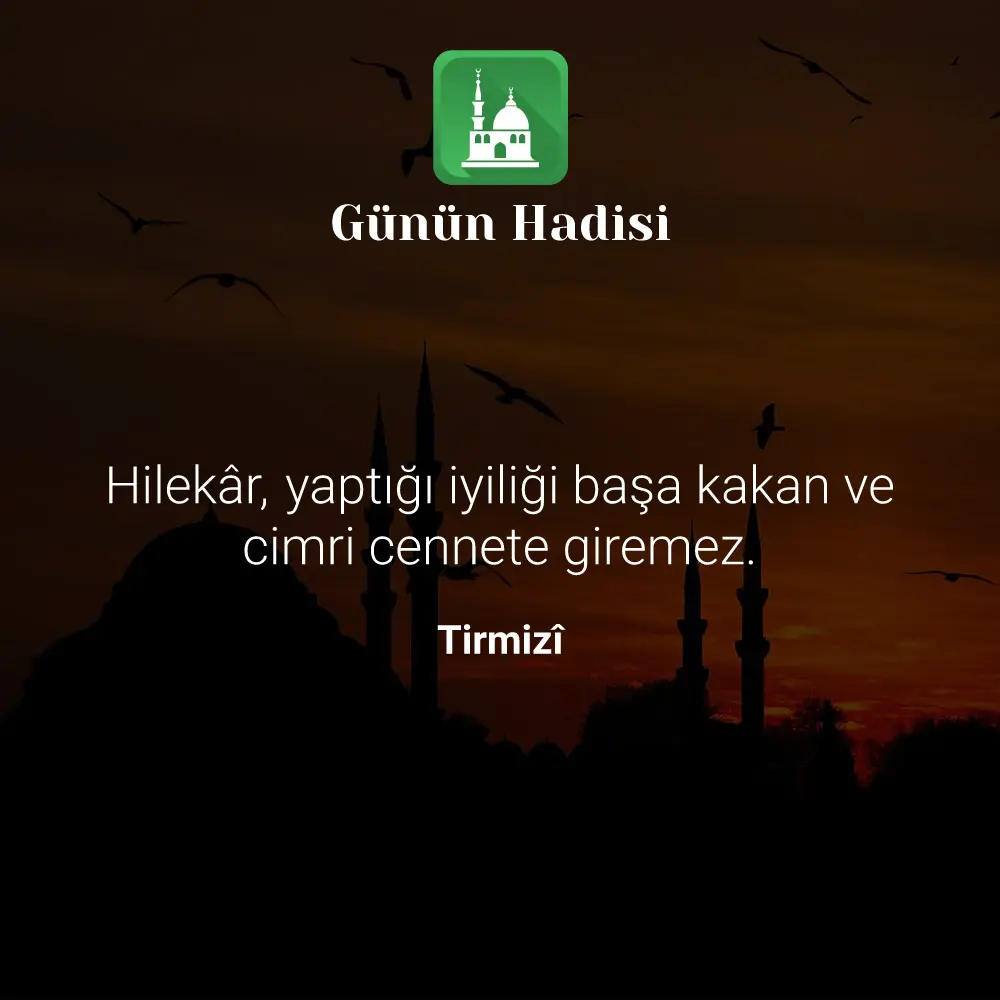 Günün Hadisi