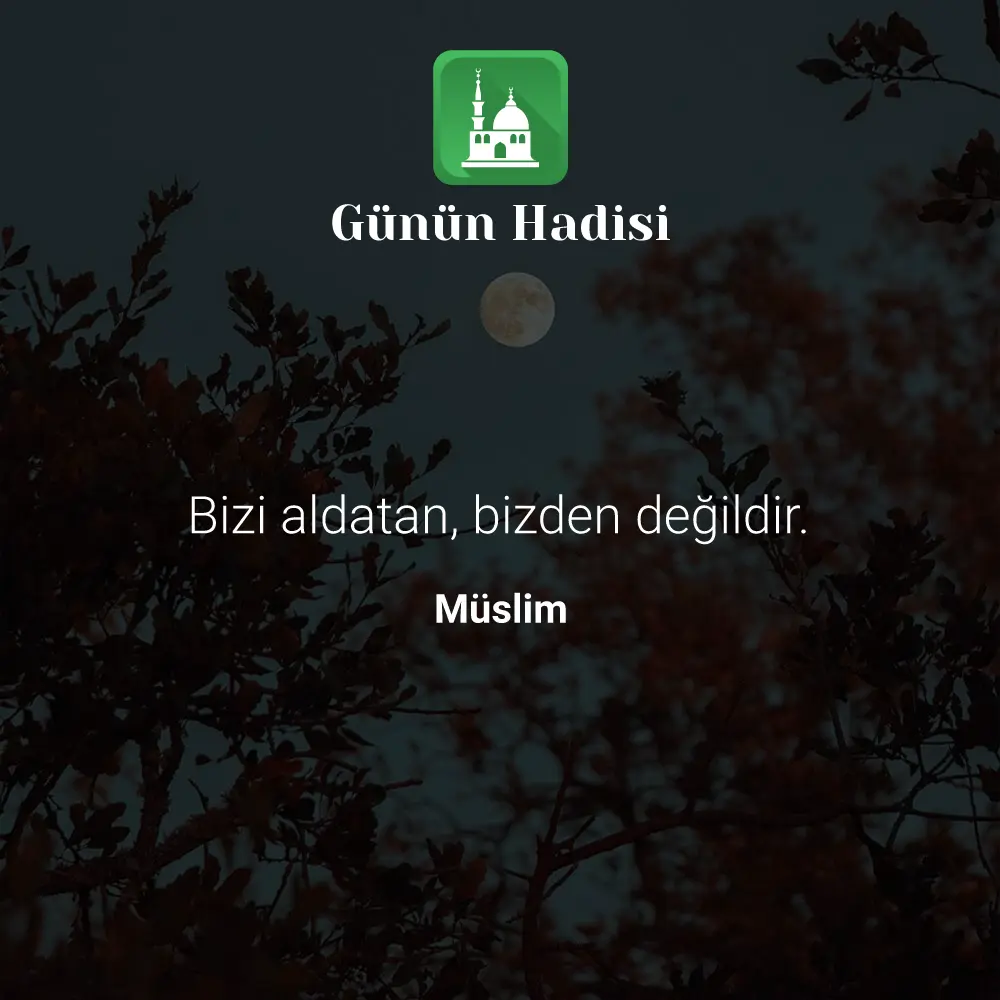 Günün Hadisi