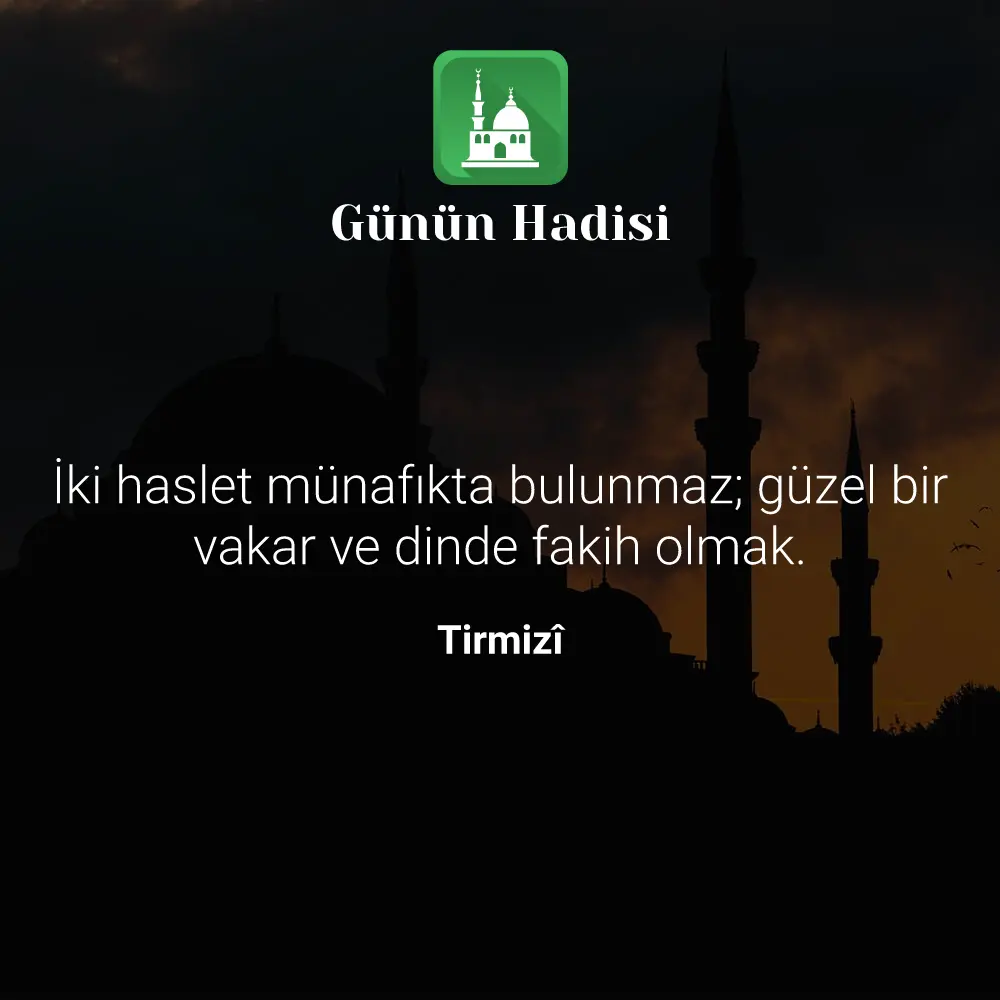 Günün Hadisi