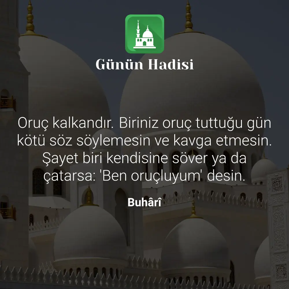 Günün Hadisi