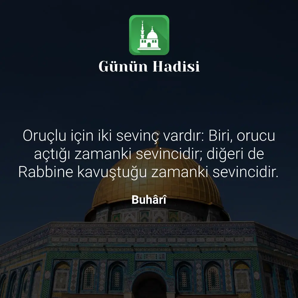 Günün Hadisi