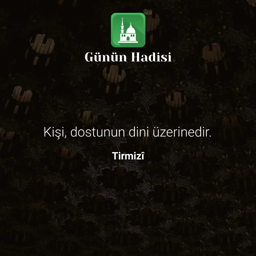 Günün Hadisi