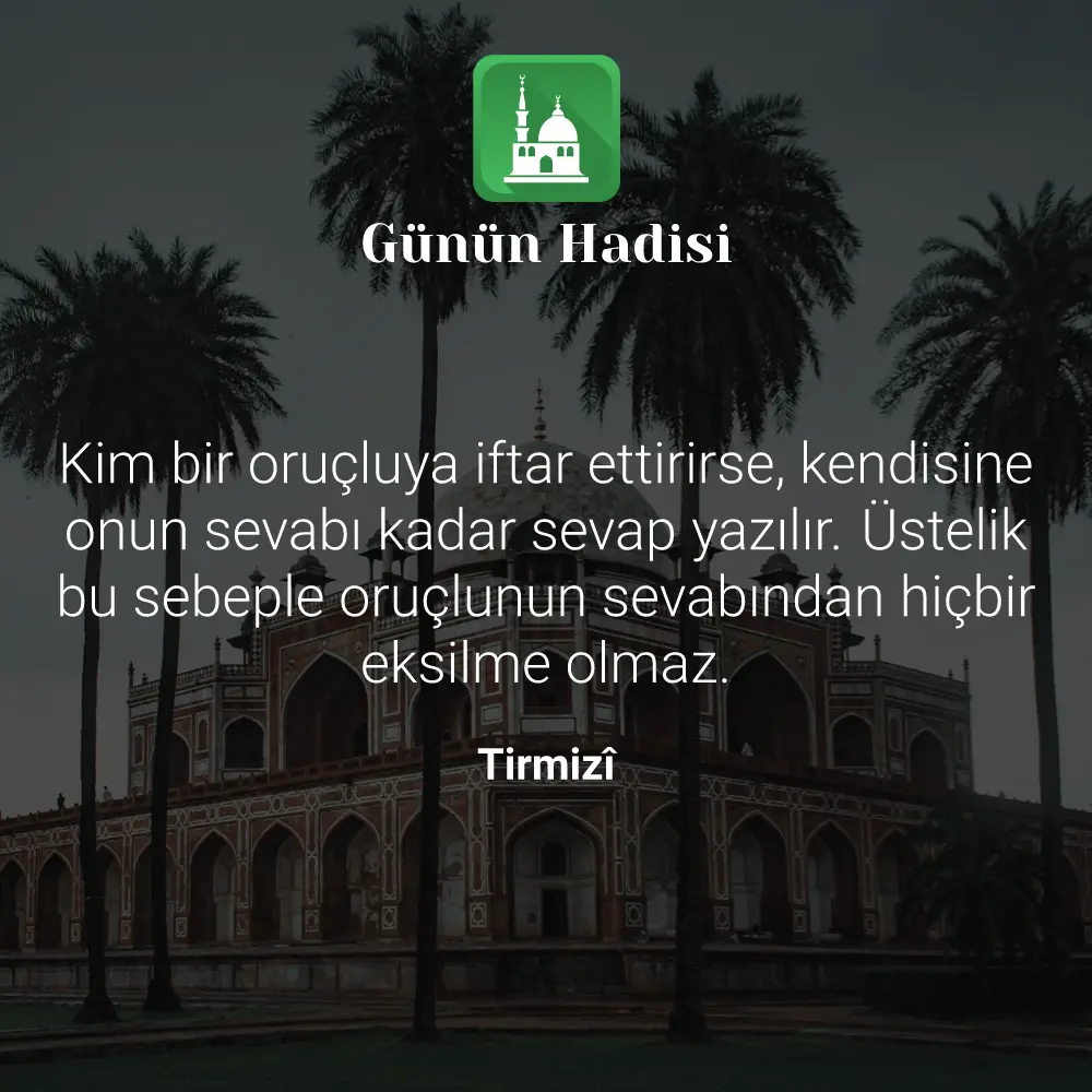 Günün Hadisi