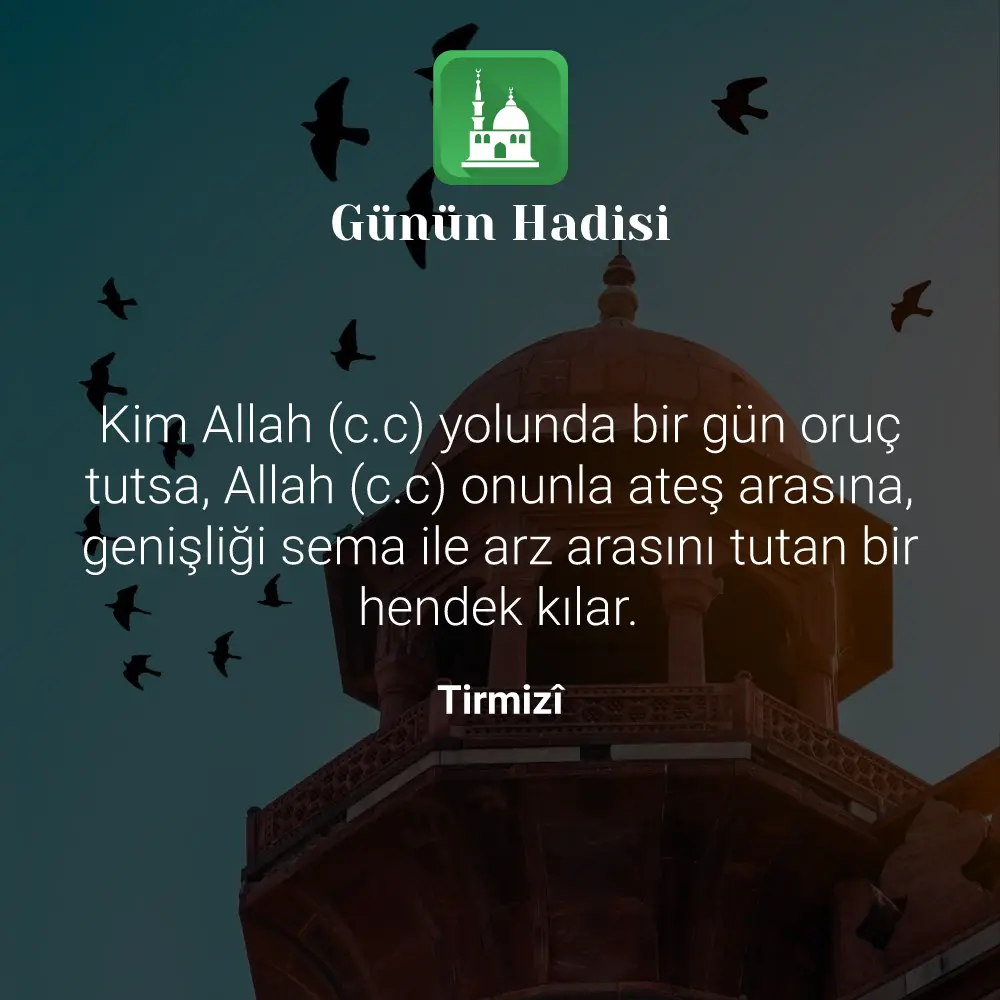 Günün Hadisi