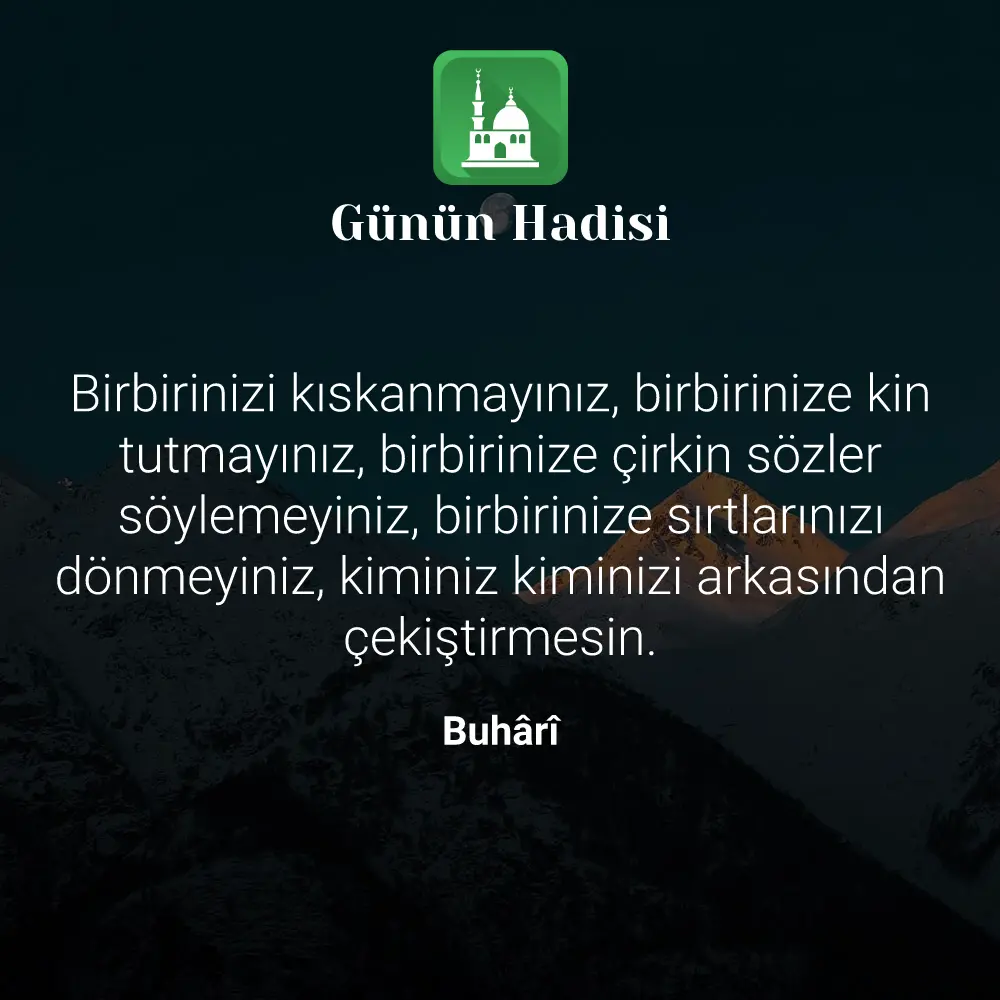 Günün Hadisi