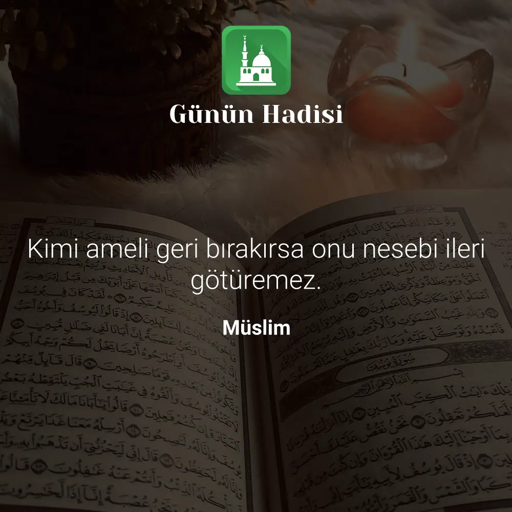 Günün Hadisi