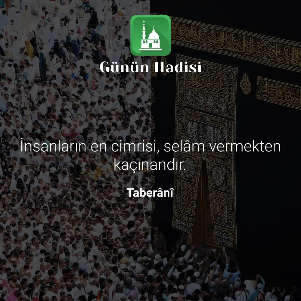 Günün Hadisi