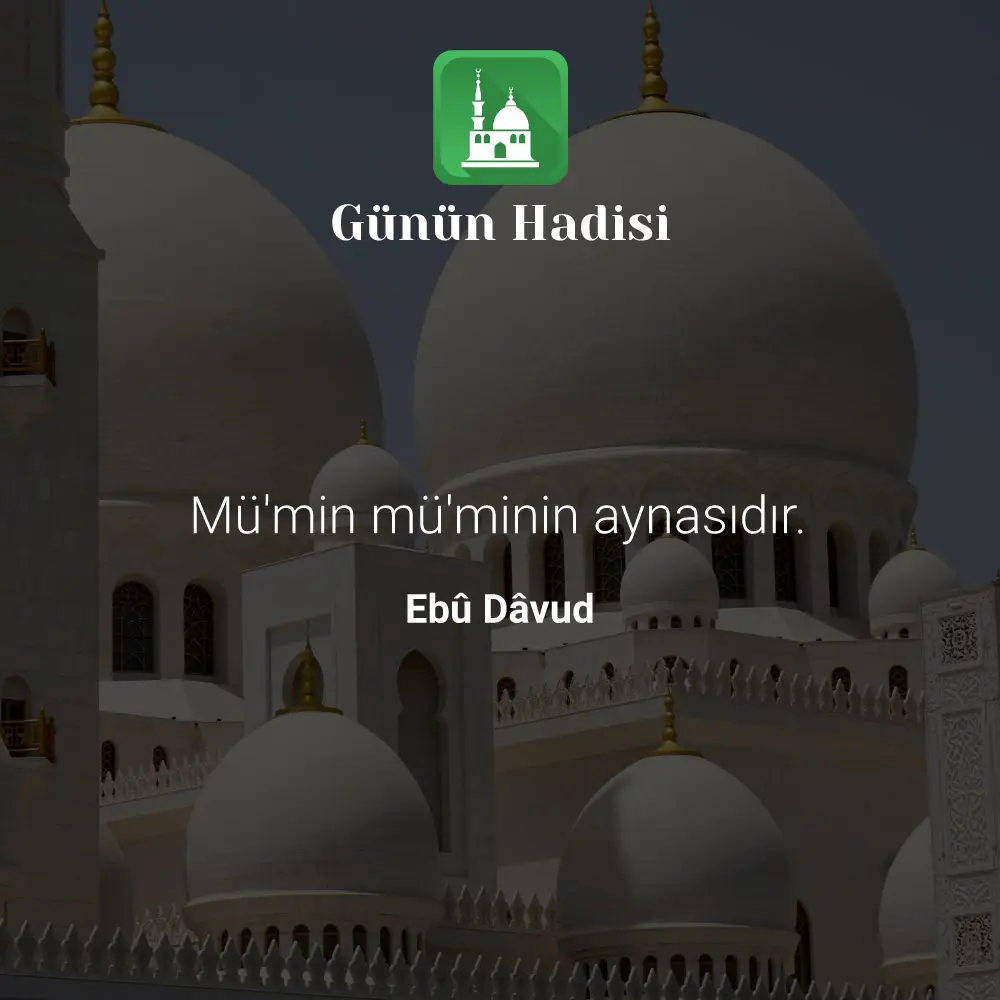 Günün Hadisi