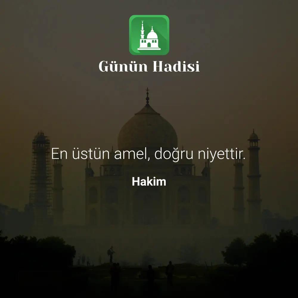 Günün Hadisi