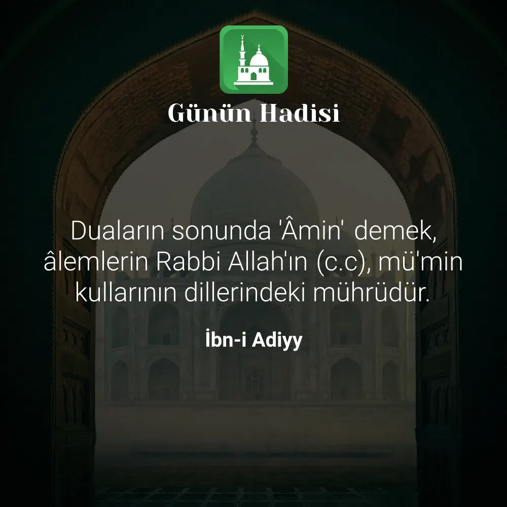 Günün Hadisi
