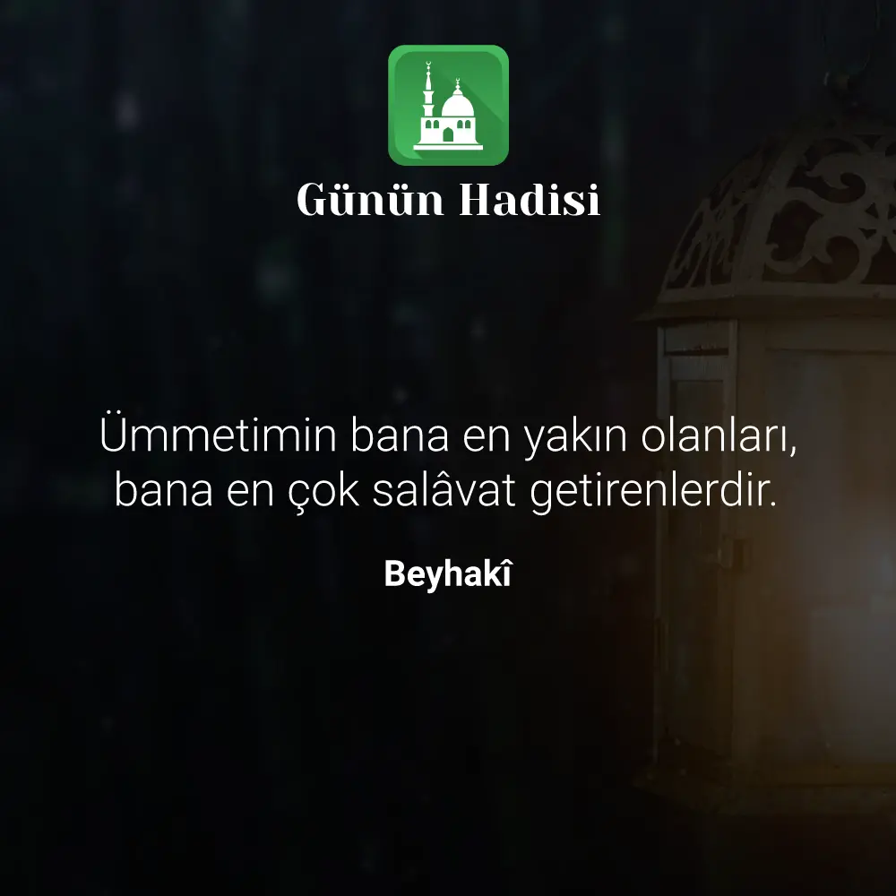 Günün Hadisi