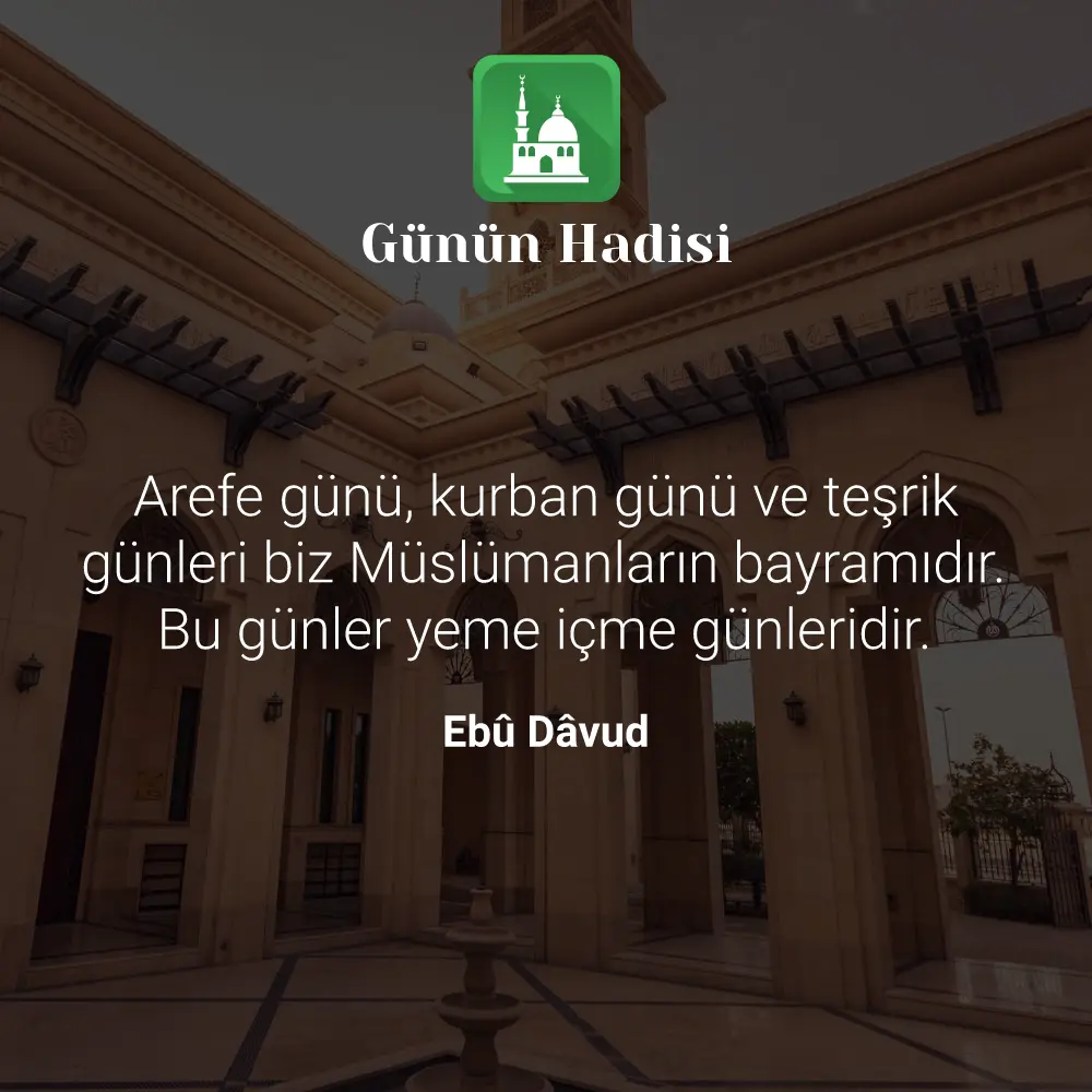 Günün Hadisi