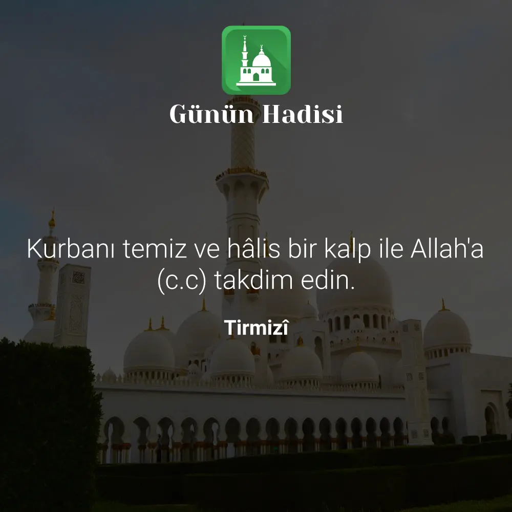 Günün Hadisi