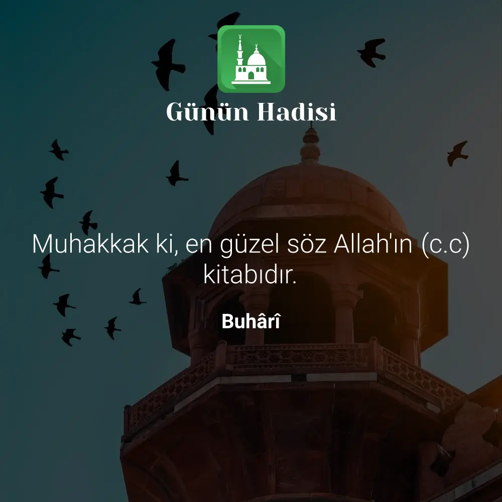 Günün Hadisi