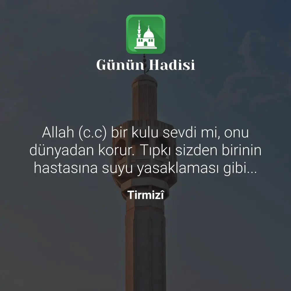 Günün Hadisi